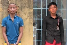 Băng cướp dùng súng bắn bi, xịt hơi cay chống trả bị hại