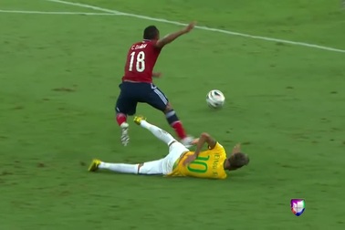 Chấn thương kinh hoàng của Neymar