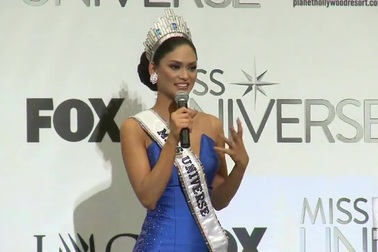 Hoa hậu Pia Alonzo Wurtzbach chia sẻ sau đêm chung kết