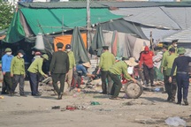 Dẹp tình trạng nhếch nhác ở chợ lớn nhất Nghệ An sau phản ánh của Dân trí