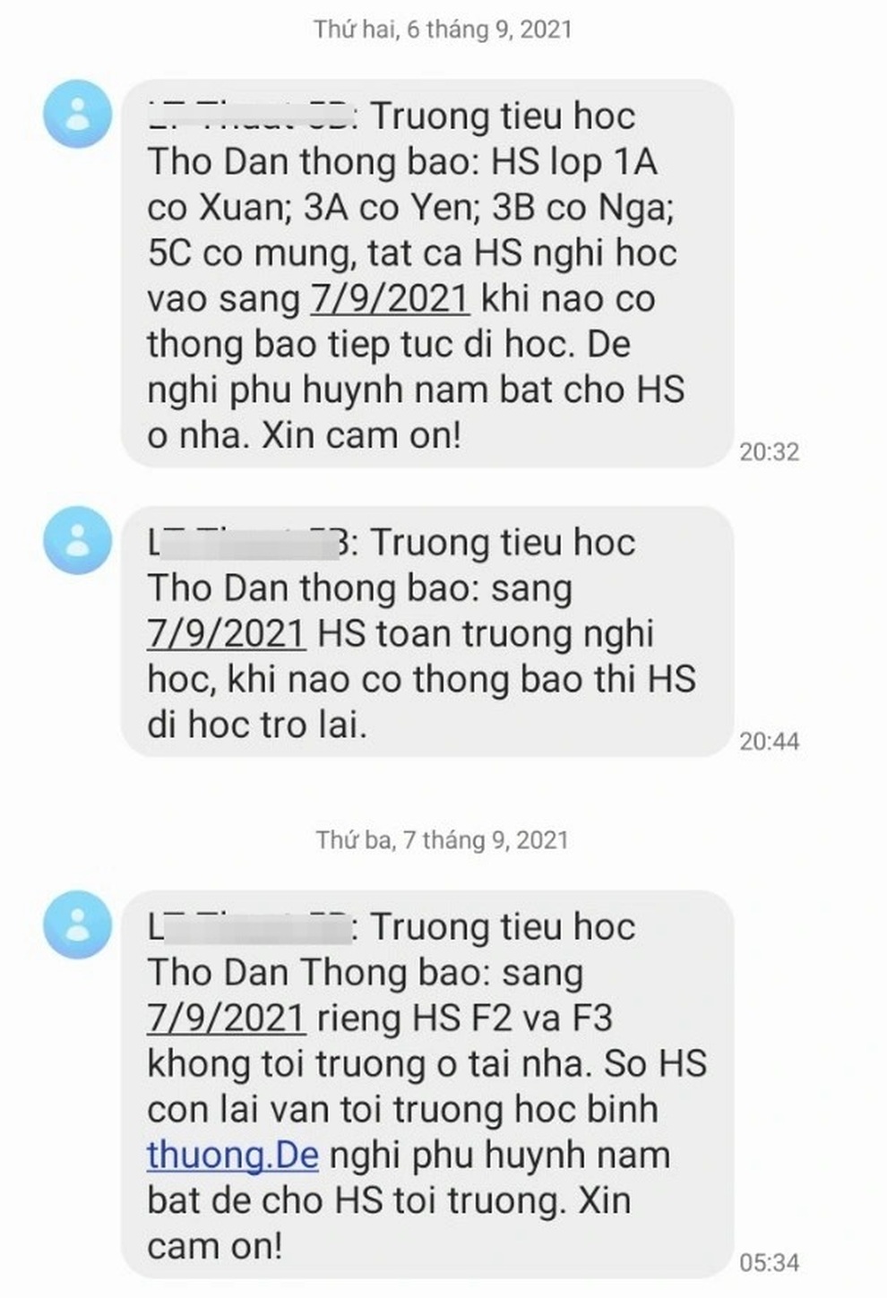 Hơn 1.000 học sinh nghỉ học vì liên quan F1 được thông báo đi học trở lại - 1 Hơn 1.000 học sinh nghỉ học vì liên quan F1 được thông báo đi học trở lại - 1