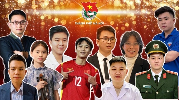 10 gương mặt trẻ Thủ đô tiêu biểu