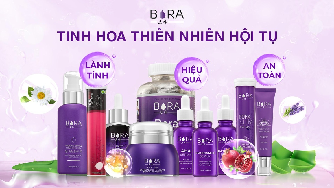 Bora Cosmetic thương hiệu chăm sóc vẻ đẹp toàn diện - 2 Bora Cosmetic thương hiệu chăm sóc vẻ đẹp toàn diện - 2
