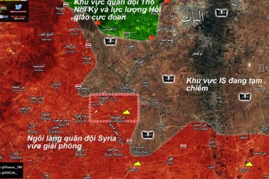 Chiến sự Syria: Quân đội Syria thẳng tiến tới al-Bab