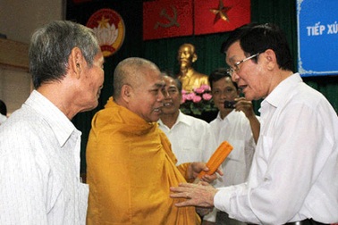 Chủ tịch nước Trương Tấn Sang: "Kìm giữ lạm phát ở mức 1 con số"