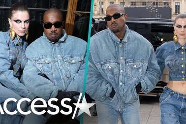 Kanye West mặc đồ đôi với Julia Fox