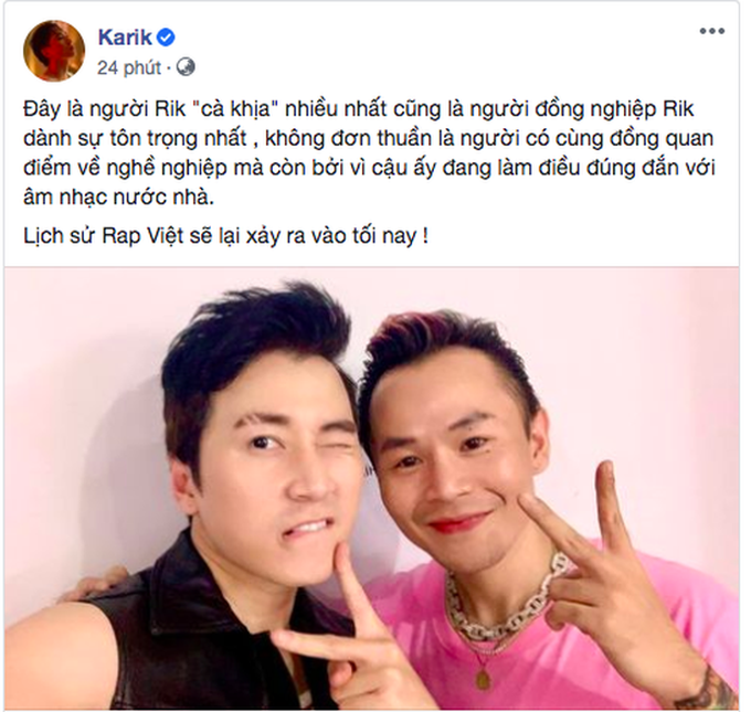 Team Binz bất ngờ đón chào thành viên thứ 10: Karik đội mũ Bigcityboi, làm mặt cute, bình luận như fanboy chính hiệu! - Ảnh 6. Team Binz bất ngờ đón chào thành viên thứ 10: Karik đội mũ Bigcityboi, làm mặt cute, bình luận như fanboy chính hiệu! - Ảnh 6.