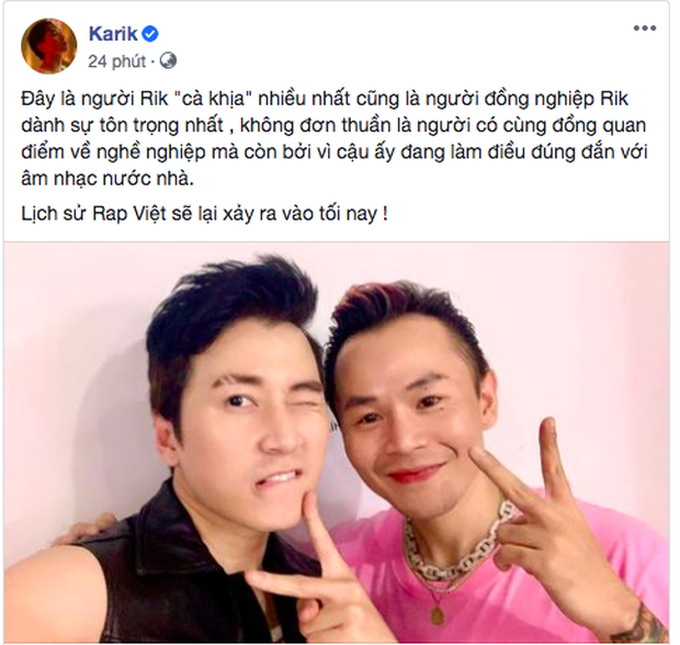 Team Binz bất ngờ đón chào thành viên thứ 10: Karik đội mũ Bigcityboi, làm mặt cute, bình luận như fanboy chính hiệu! - Ảnh 6.