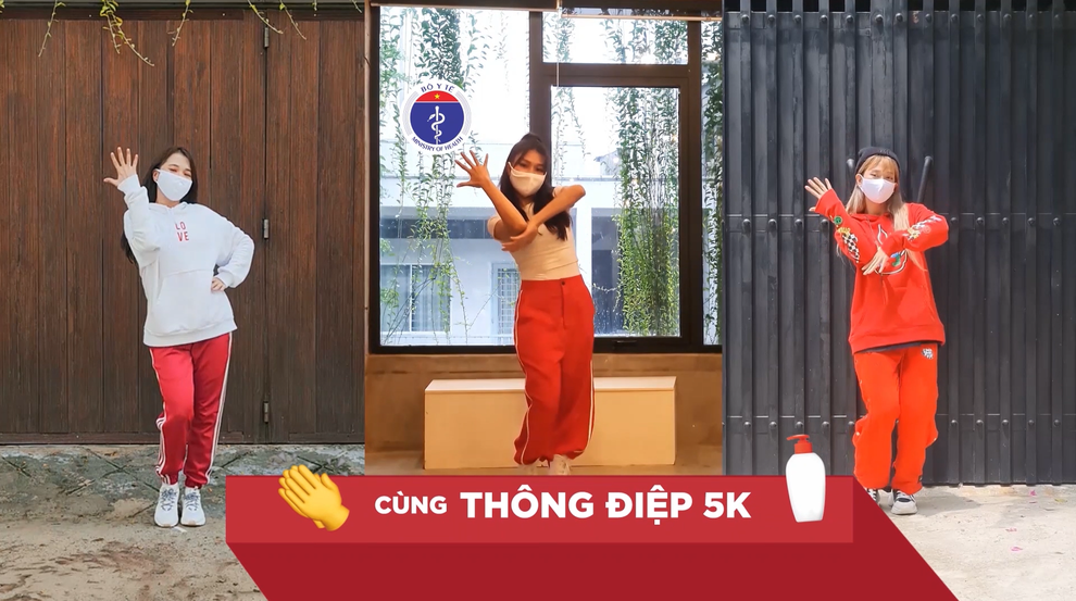 Vũ điệu 5K: Sự lan tỏa đầy cảm hứng từ Bộ Y tế - 2 Vũ điệu 5K: Sự lan tỏa đầy cảm hứng từ Bộ Y tế - 2