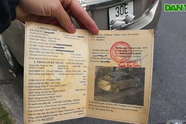 Lật tẩy xe lậu “mẹ bồng con” giá rẻ, “chạy” đăng kiểm chỉ 2 triệu đồng