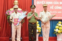 Giám đốc Công an Bạc Liêu làm Cục trưởng Cục Tổ chức cán bộ Bộ Công an
