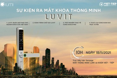 LUVIT - Khóa thông minh make in Vietnam sắp ra mắt