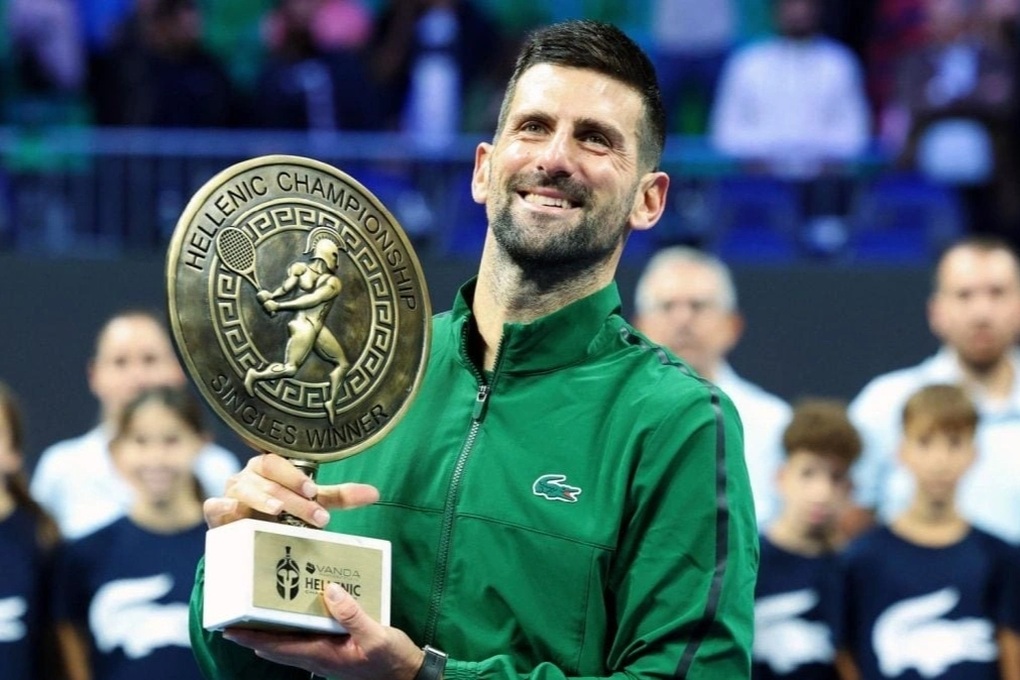 Djokovic vô địch Athens Open, thông báo bỏ ATP Finals - 1 Djokovic vô địch Athens Open, thông báo bỏ ATP Finals - 1