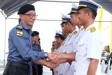 Tàu Hải quân Brunei thăm Đà Nẵng