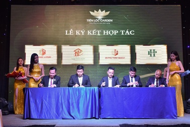 Tiến Lộc Group ký hợp tác phát triển khu đô thị Tiến Lộc Garden