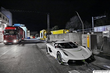 Siêu xe Koenigsegg Jesko rời Geneva Motor Show 2019