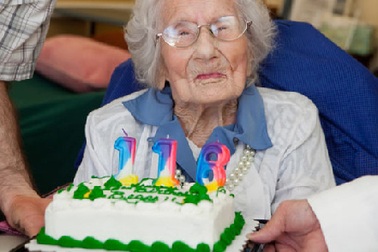Người thọ nhất thế giới kỷ niệm sinh nhật lần thứ 116