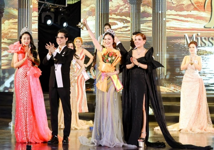 Doanh nhân Nguyễn Ngọc Hiếu chính thức được gọi tên cho danh hiệu Hoa hậu nhân ái trong đêm chung kết cuộc thi Hoa hậu Doanh nhân Châu Á Việt Nam 2023.
