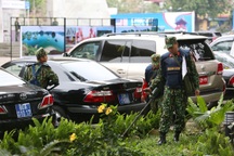 Lực lượng Quân đội kiểm tra an toàn khu vực hội nghị thượng đỉnh Mỹ - Triều