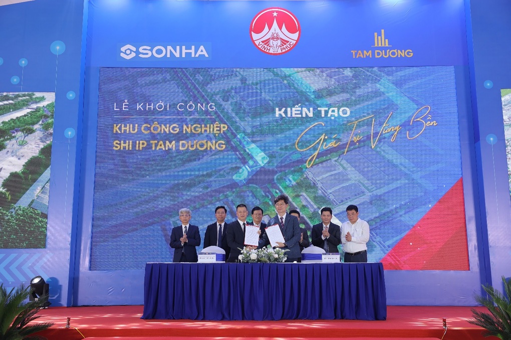 Tập đoàn Sơn Hà khởi công khu công nghiệp SHI IP Tam Dương - 4 Tập đoàn Sơn Hà khởi công khu công nghiệp SHI IP Tam Dương - 4