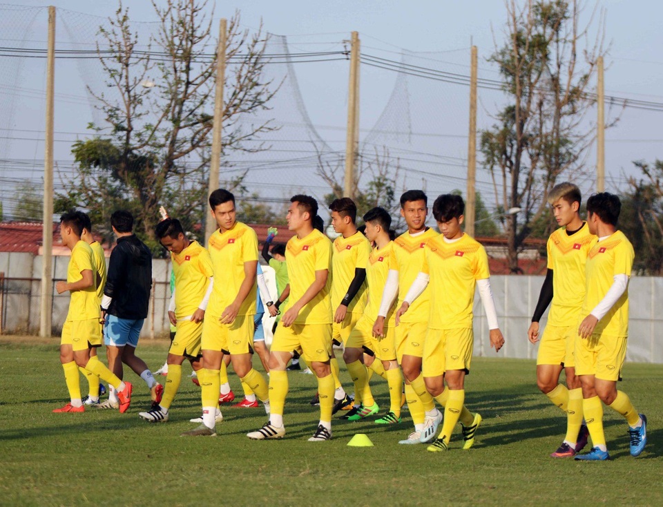 U23 Việt Nam hăng say luyện chiêu tủ chờ quyết đấu U23 UAE - 4 U23 Việt Nam hăng say luyện chiêu tủ chờ quyết đấu U23 UAE - 4