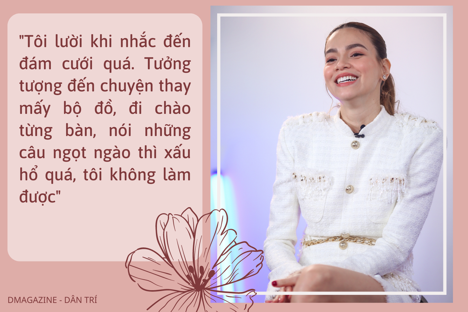 Hồ Ngọc Hà: Kim Lý nói cũng phải để cho anh ấy mặc đồ chú rể - 10 Hồ Ngọc Hà: Kim Lý nói cũng phải để cho anh ấy mặc đồ chú rể - 10