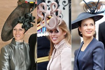 Những chiếc mũ ấn tượng tại lễ cưới của hoàng tử Anh