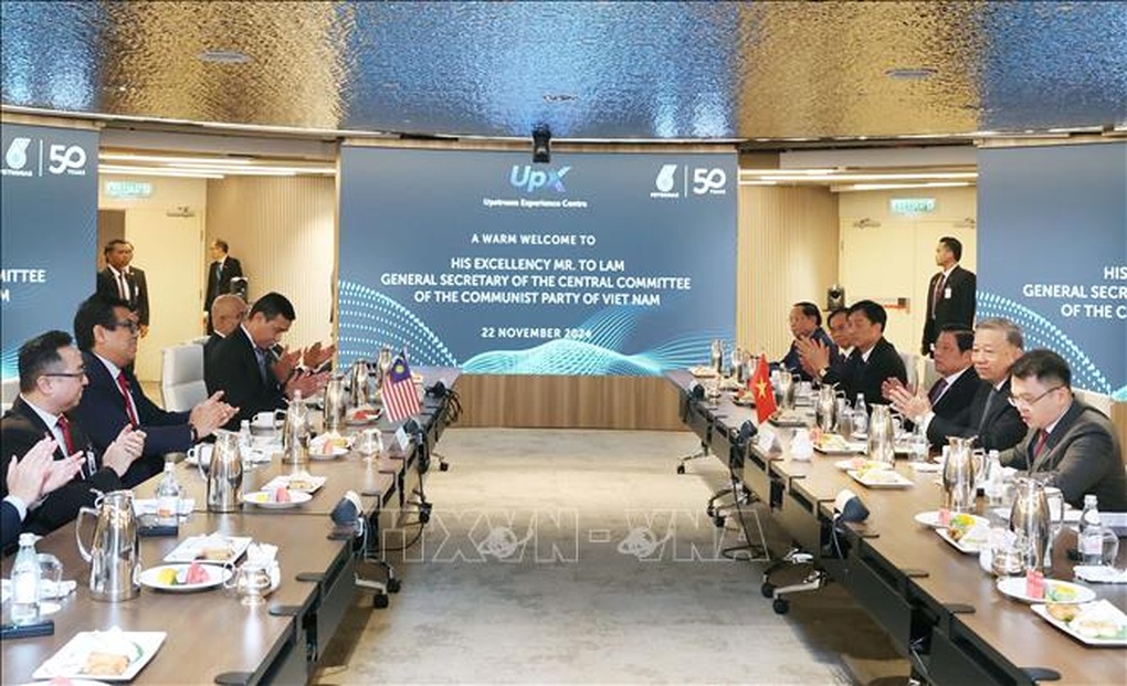 Tổng Bí thư Tô Lâm thăm và làm việc với Tập đoàn Petronas - 3 Tổng Bí thư Tô Lâm thăm và làm việc với Tập đoàn Petronas - 3
