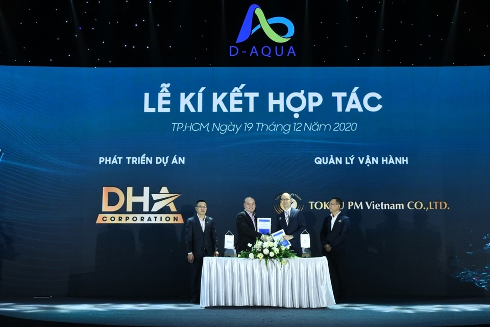 DHA Corp ký kết với các đối tác chiến lược phát triển dự án D-Aqua - 3 DHA Corp ký kết với các đối tác chiến lược phát triển dự án D-Aqua - 3
