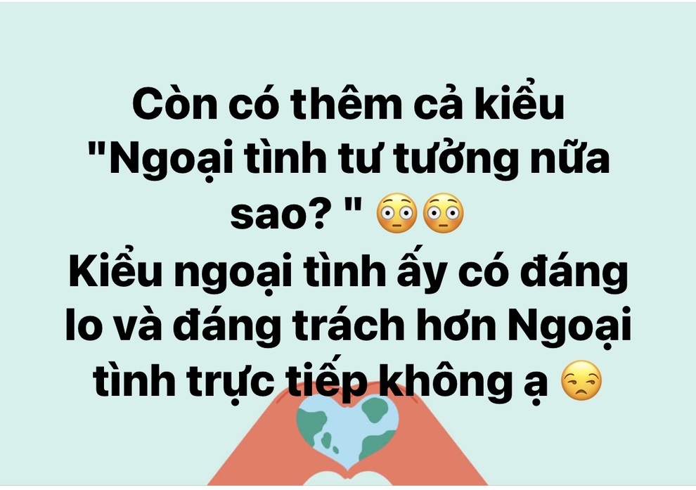 Hoang mang đặt câu hỏi: Ngoại tình tư tưởng có đáng lo không? - 1 Hoang mang đặt câu hỏi: Ngoại tình tư tưởng có đáng lo không? - 1