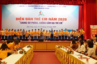 Diễn đàn trẻ em 2020, nơi trao gửi nhiều thông điệp của các em