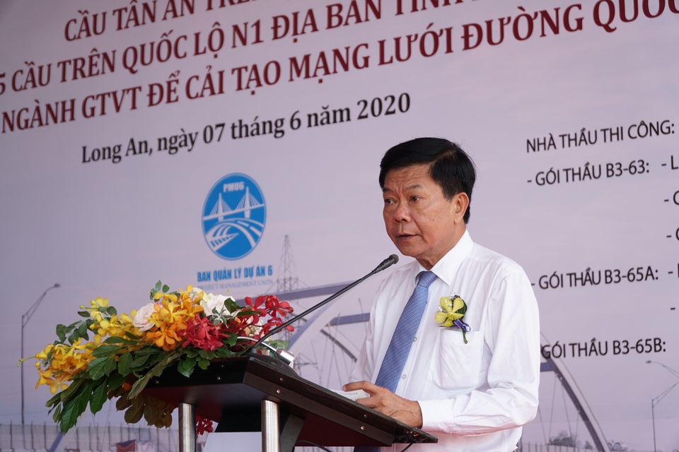 Thông xe cầu Tân An trên Quốc lộ 1 - 3 Thông xe cầu Tân An trên Quốc lộ 1 - 3