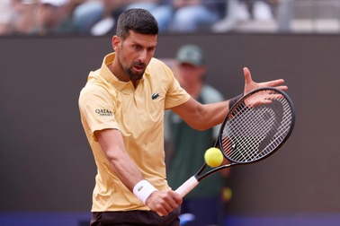 Djokovic bị loại ngay trận mở màn Rome Masters 2026