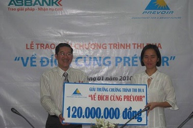 ABBANK nhận giải “Về đích cùng Prévoir”