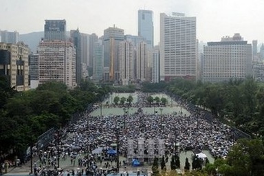 Hồng Kông biểu tình phản đối vụ giải cứu con tin ở Philippines