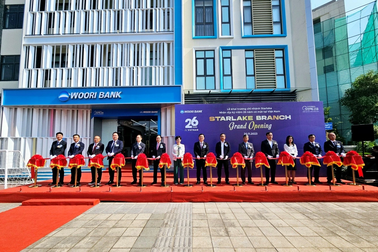 Ngân hàng Woori Việt Nam khai trương chi nhánh tại khu đô thị Starlake Hà Nội