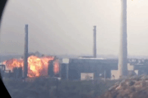 Nga không kích trúng mục tiêu, kho đạn Ukraine bốc cháy dữ dội