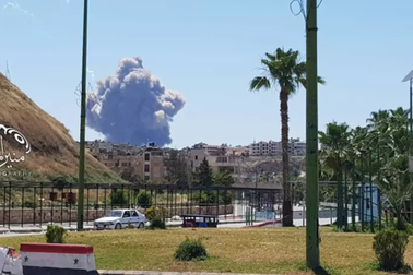 Nổ lớn rung chuyển căn cứ quân sự của Syria