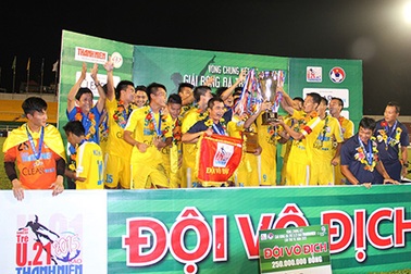 Hà Nội T&T vô địch U21 quốc gia 2015