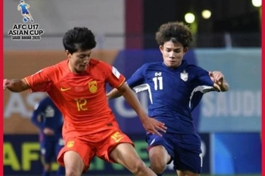Thua U17 Trung Quốc, U17 Thái Lan trắng tay rời giải châu Á
