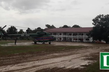 Cận cảnh tìm kiếm nạn nhân trong vụ vỡ đập thủy điện