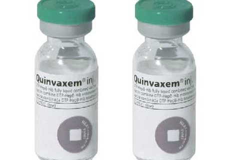 Việt Nam tạm ngừng sử dụng vắc xin 5 trong 1 Quinvaxem