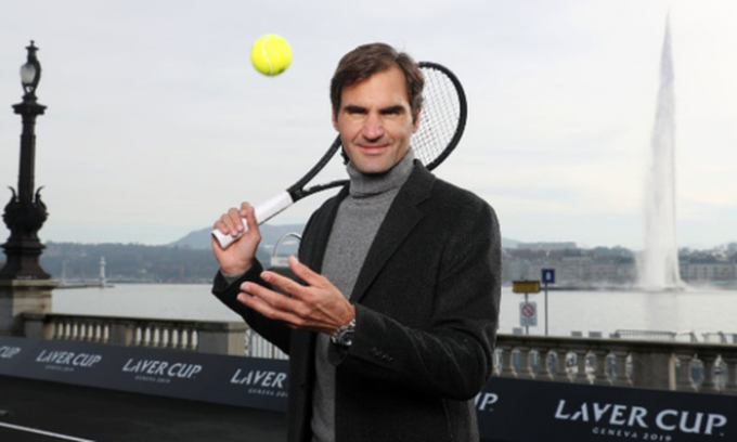 Federer tụt ba bậc, xuống thứ sáu thế giới sau Australia Mở rộng 2019. Ảnh: Tennisnow. 
