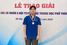 Một học sinh "trường làng" vào đội tuyển Olympic quốc tế và châu Á 2024