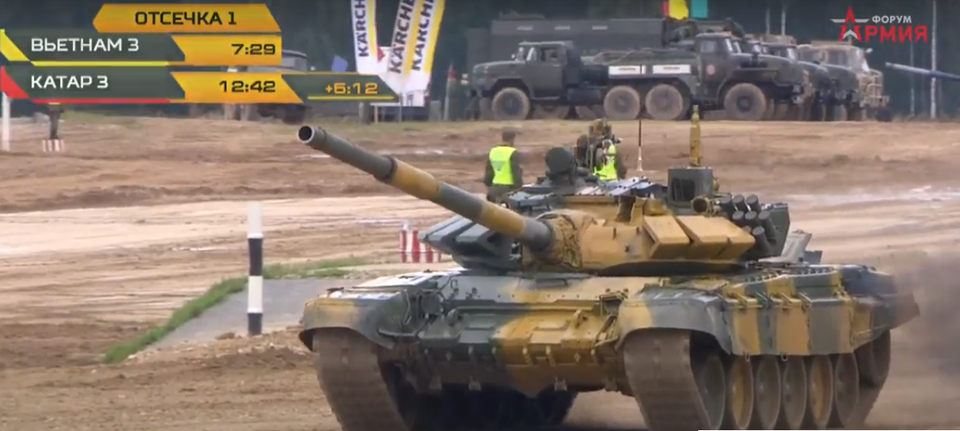 Xe tăng Việt Nam về nhì trong trận thi đấu thứ 3 tại Army Games - 17 Xe tăng Việt Nam về nhì trong trận thi đấu thứ 3 tại Army Games - 17