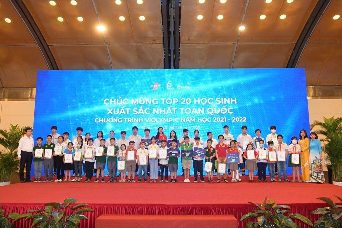 Violympic vượt mốc 40 triệu học sinh thi sau 15 năm tổ chức - 1 Violympic vượt mốc 40 triệu học sinh thi sau 15 năm tổ chức - 1
