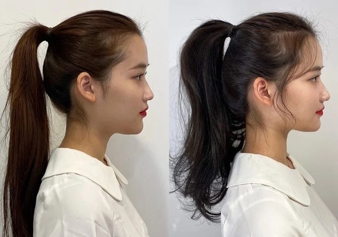 Đổi cách buộc tóc thôi cũng có thể giúp visual sang lên hẳn vài chân kính, cứ nhìn những màn biến hình dưới đây là rõ - Ảnh 8. Đổi cách buộc tóc thôi cũng có thể giúp visual sang lên hẳn vài chân kính, cứ nhìn những màn biến hình dưới đây là rõ - Ảnh 8.