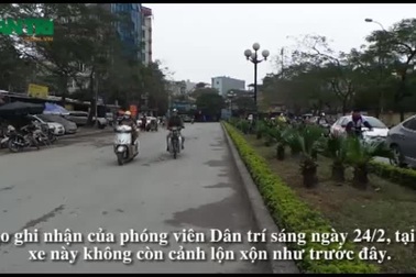 Vụ bãi giữ xe "nuốt" trọn một làn đường: Đã xử phạt nhiều lần nhưng vẫn cố tình vi phạm