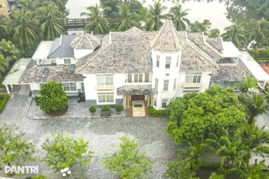 Dinh thự xa hoa rộng hàng nghìn m2 của "ông bầu" Cao Tiến Đoan