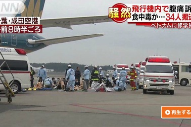 Xác định nguyên nhân 34 hành khách nhập viện khi máy bay vừa hạ cánh